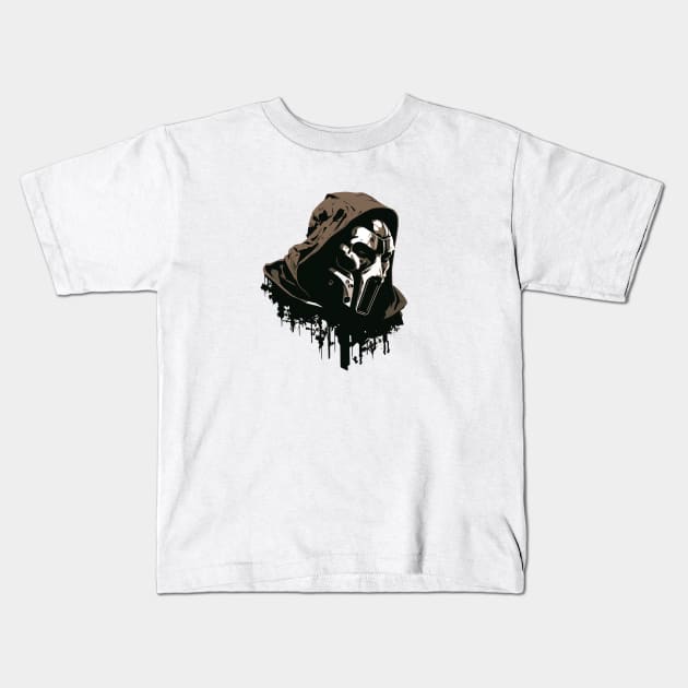 MF Doom Design Kids T-Shirt by Labidabop